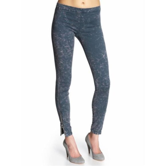 JOE's JEANS The LEGGING Mineral DENIM Side ANKLE Zip JEGGINGS Stone WASHED ( M ) - Picture 1 of 3